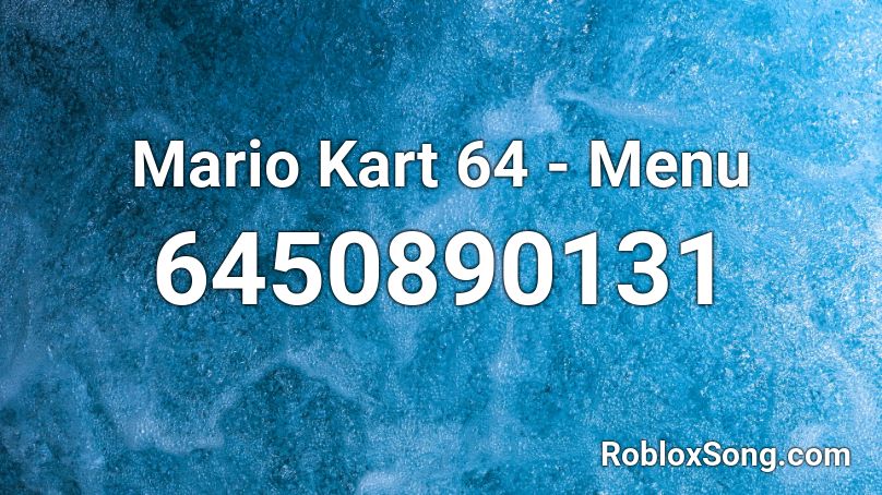 Mario Kart 64 - Menu Roblox ID
