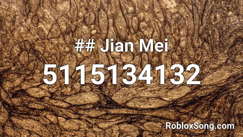 ## Jian Mei Roblox ID