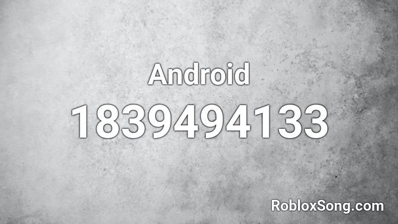 Android Roblox ID