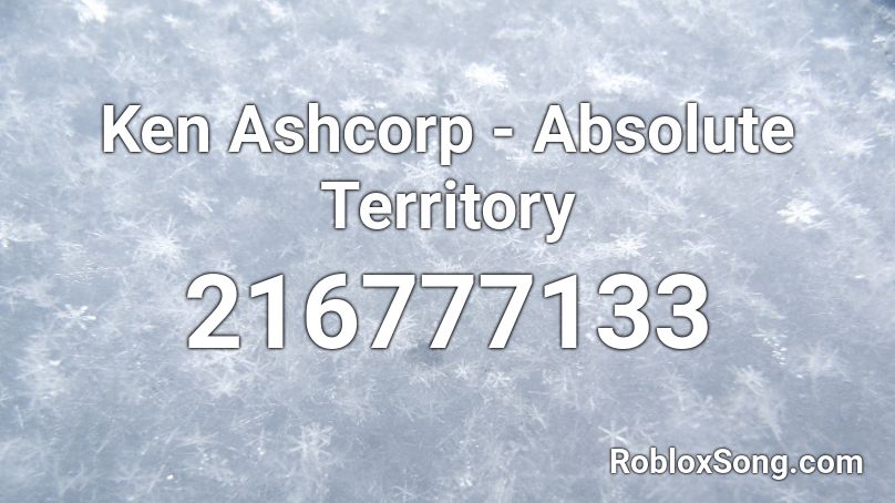 Ken Ashcorp - Absolute Territory Roblox ID