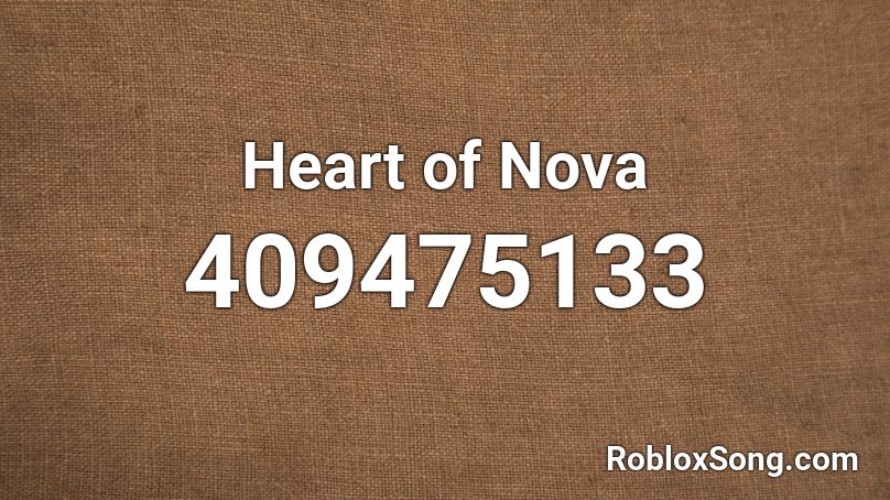 Heart of Nova Roblox ID