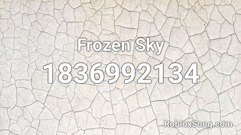 Frozen Sky Roblox ID