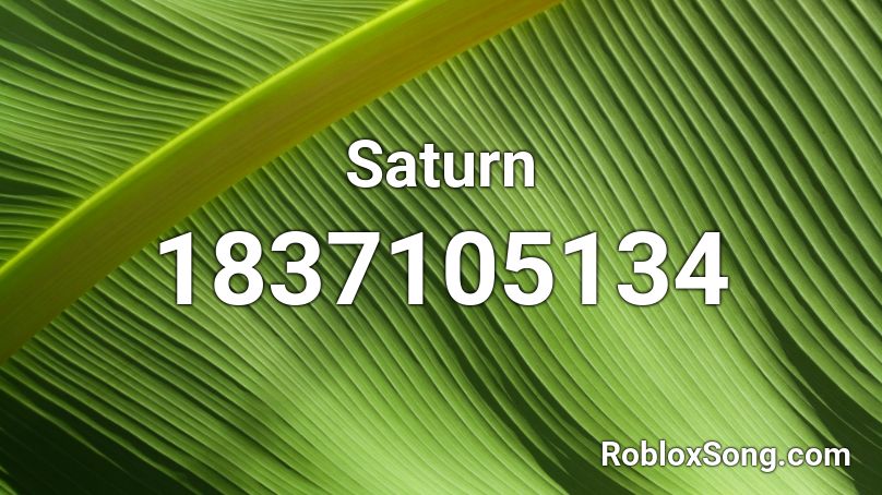 Saturn Roblox ID