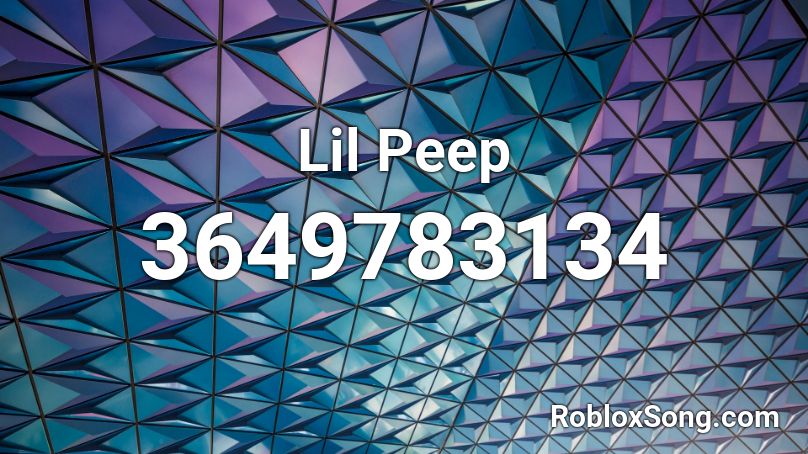 Lil Peep Roblox ID