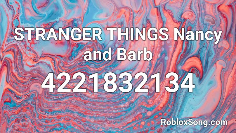 STRANGER THINGS Nancy and Barb Roblox ID