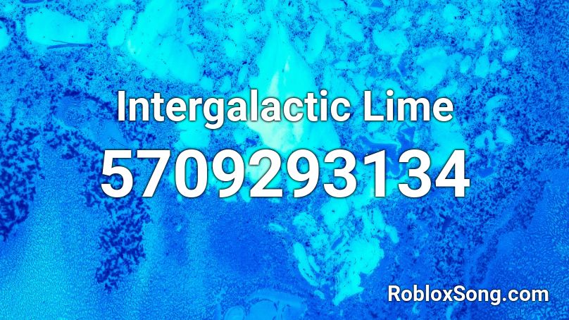 Intergalactic Lime Roblox ID