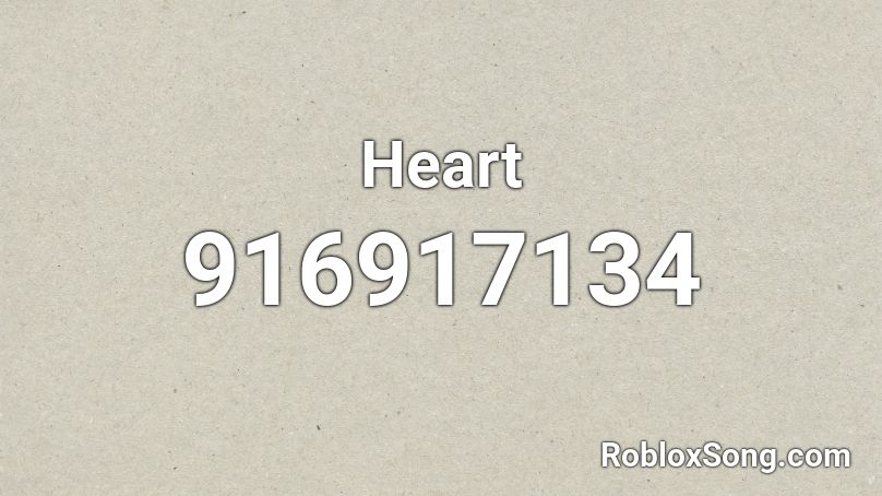 Heart Roblox ID