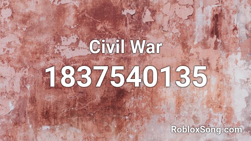 Civil War Roblox ID