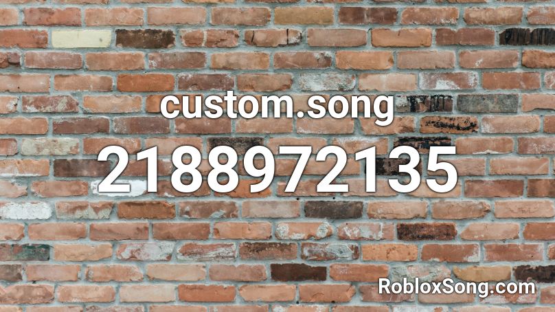 custom.song Roblox ID