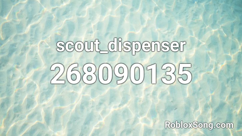 scout_dispenser Roblox ID