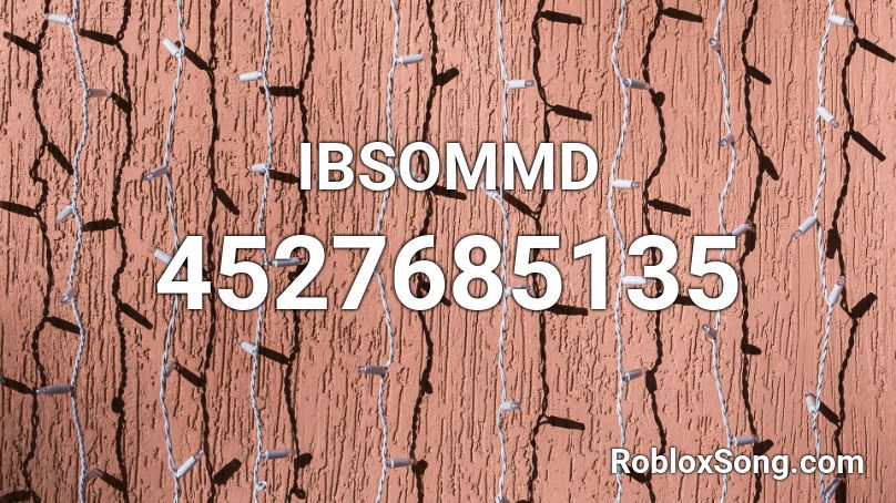 IBSOMMD Roblox ID