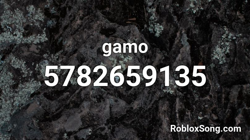 gamo Roblox ID