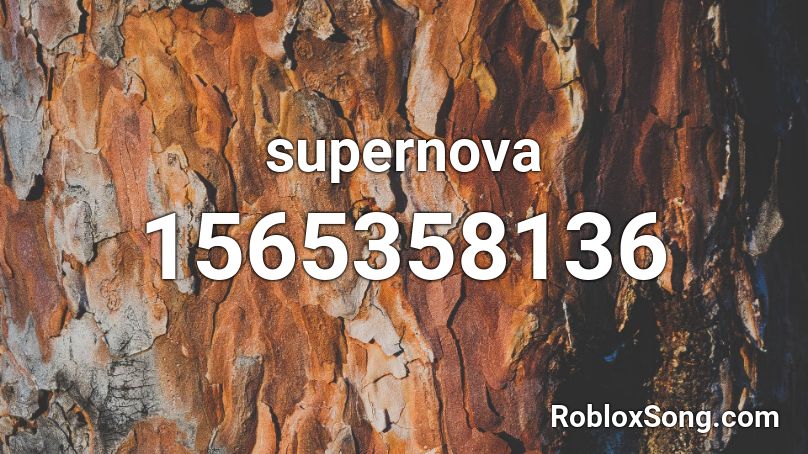 supernova Roblox ID