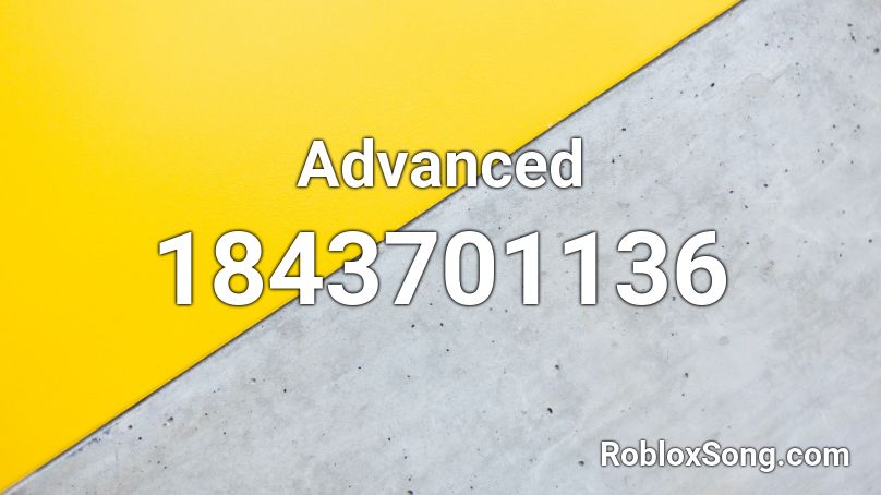 Advanced Roblox ID - Roblox music codes