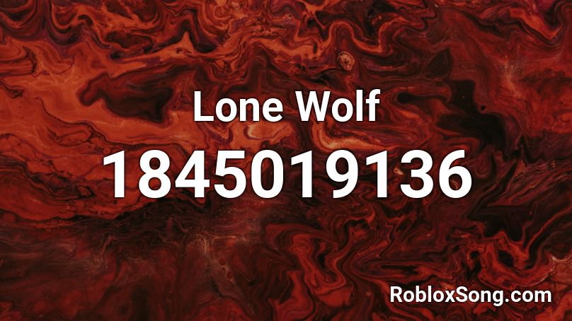 Lone Wolf Roblox ID