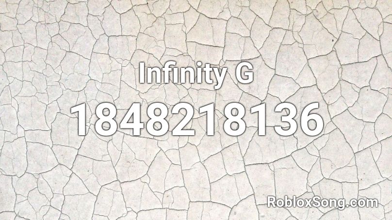 Infinity G Roblox ID