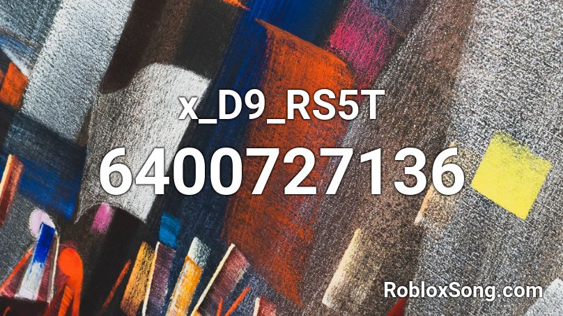x_D9_RS5T Roblox ID