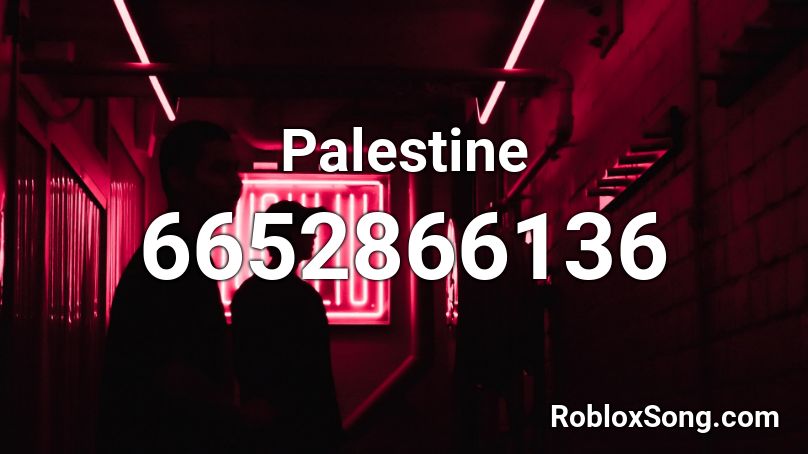 Palestine Roblox ID