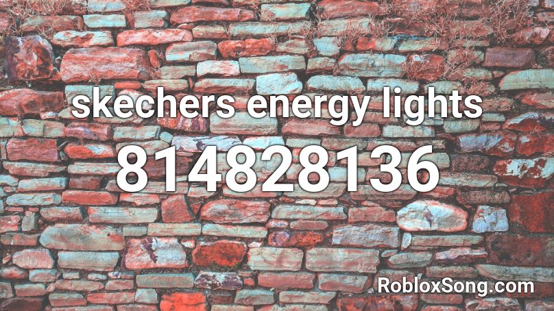 skechers energy lights Roblox ID