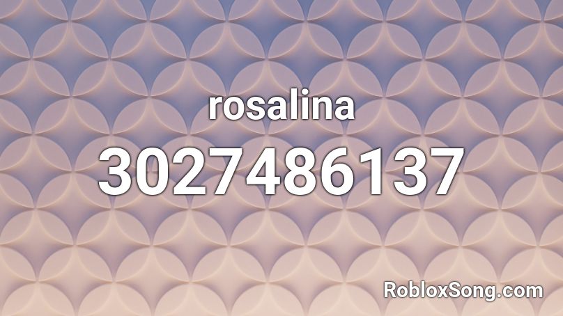 rosalina Roblox ID