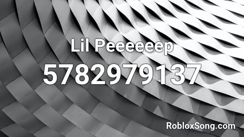 Lil Peeeeeep Roblox ID