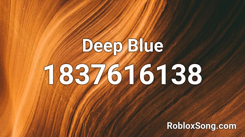 Deep Blue Roblox ID