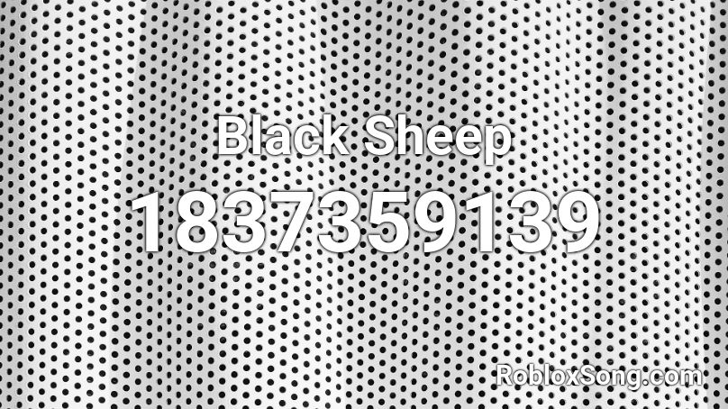 Black Sheep Roblox ID