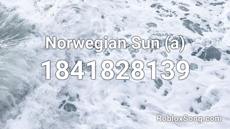 Norwegian Sun (a) Roblox ID