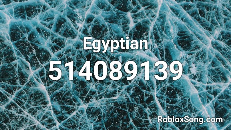 Egyptian Roblox ID