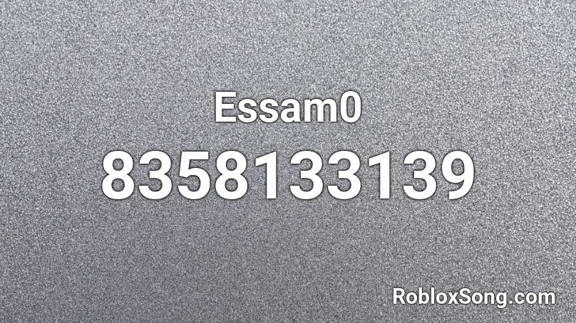 Essam0 Roblox ID