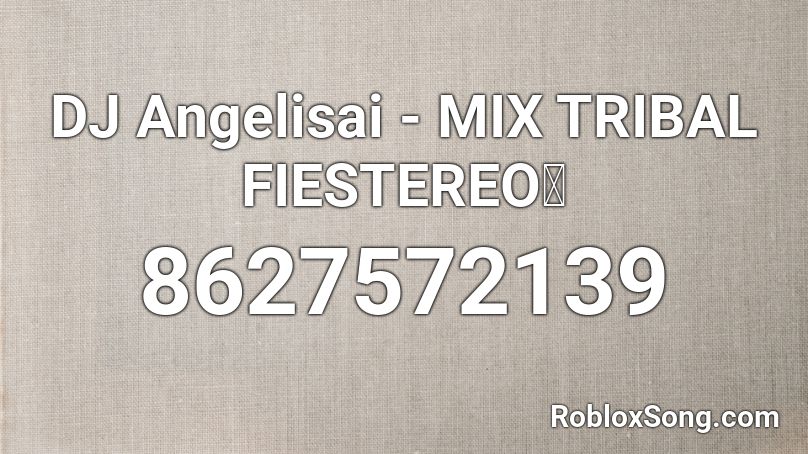 DJ Angelisai - Mix Reggaeton Old School 02 Roblox ID - Roblox music codes