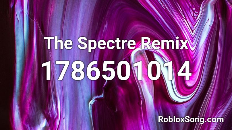 The Spectre Remix Roblox ID