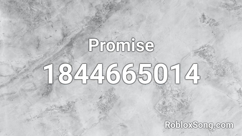 Promise Roblox ID