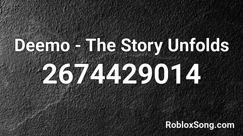 Deemo - The Story Unfolds Roblox ID