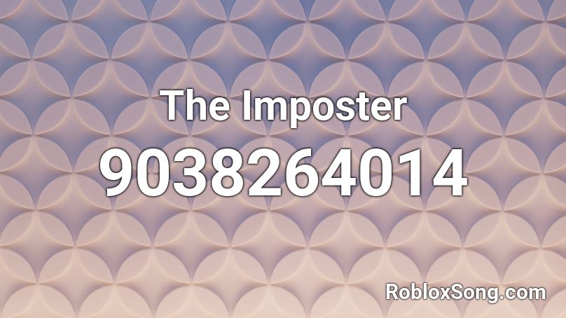 The Imposter Roblox ID