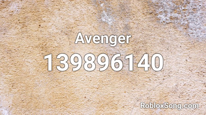 Avenger Roblox ID