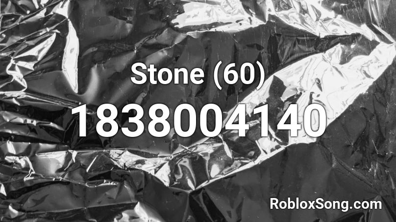 Stone (60) Roblox ID