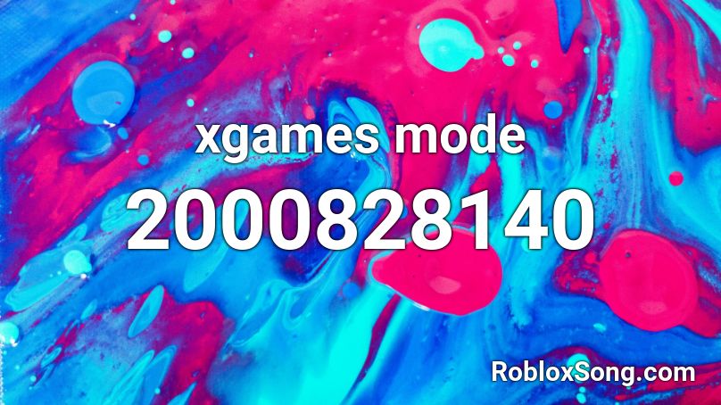 xgames mode Roblox ID