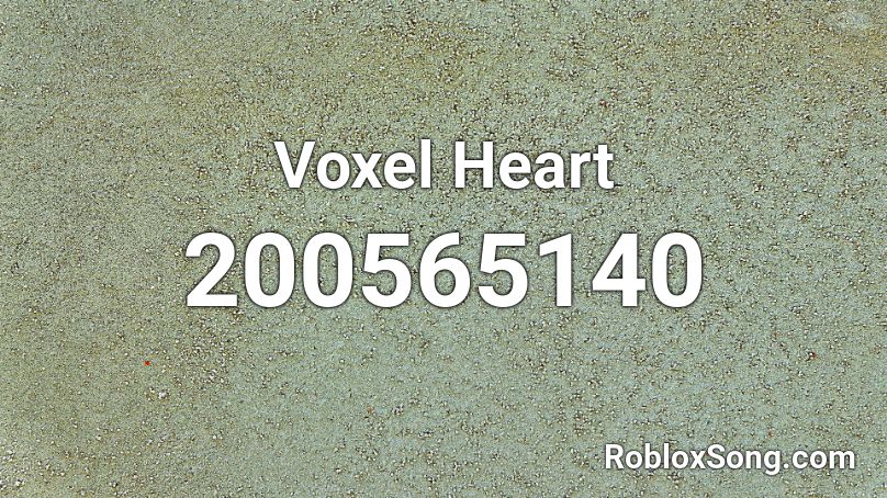 Voxel Heart Roblox ID