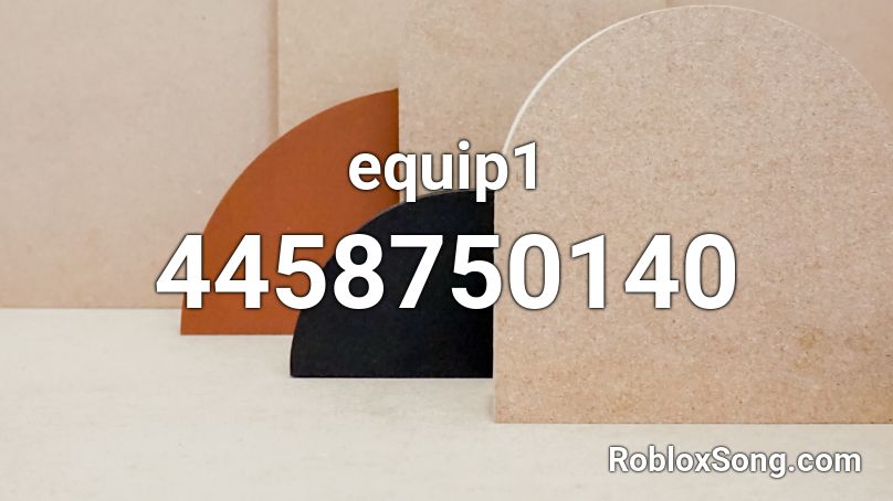 equip1 Roblox ID