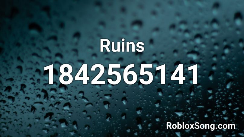 Ruins Roblox ID