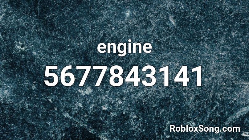 engine Roblox ID