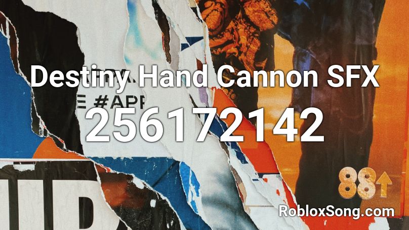Destiny Hand Cannon SFX Roblox ID