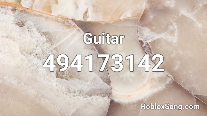 Guitar Roblox ID