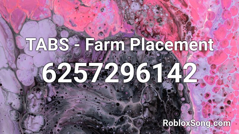 TABS - Farm Placement Roblox ID