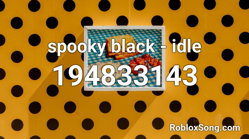 spooky black - idle Roblox ID