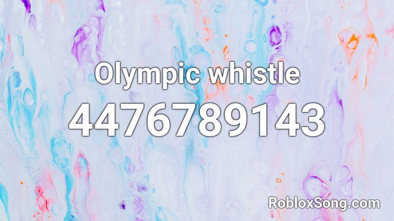 Olympic whistle Roblox ID