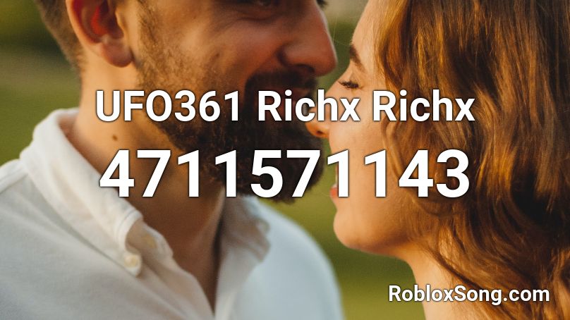 UFO361 Richx Richx Roblox ID