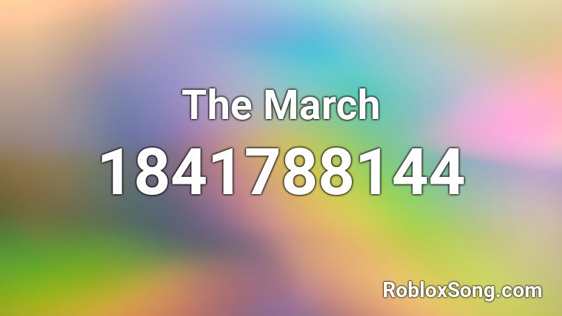 The March Roblox ID