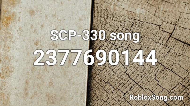 SCP-330 song Roblox ID